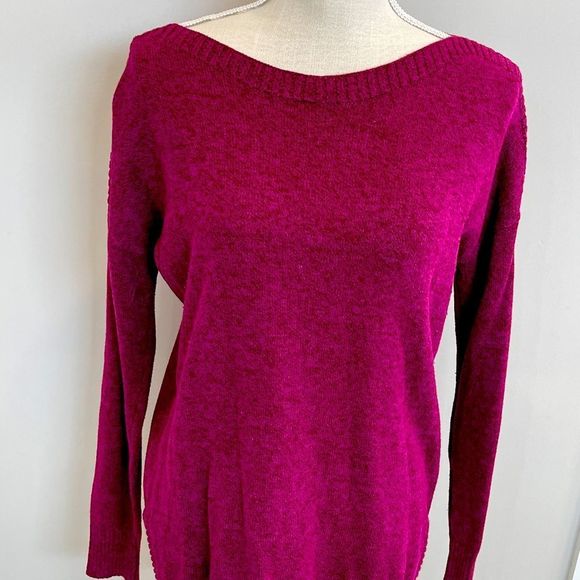 Old Navy Sweaters - old navy Purple scoop neck sweater